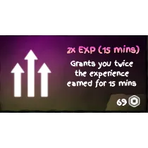 2X EXP (15 MINS)  -  Grand Piece Online