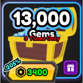13k gems  - All Star Tower Defense