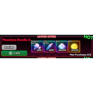 moonless bundle 1 - Anime Vanguards