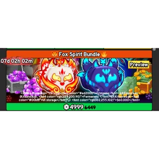 FOX SPIRIT BUNDLE - Blox Fruits
