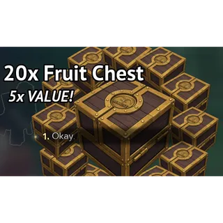 20X FRUIT CHEST - GRAND BLUE