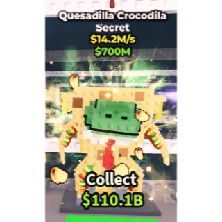 quesadilla crocodila  -  steal a brainrot