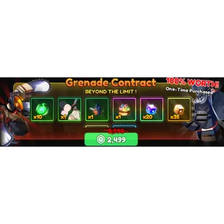 Anime Tactical Simulator - grenade contract