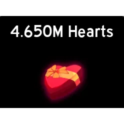 4.650m hearts - Anime Fighting Simulator Endless
