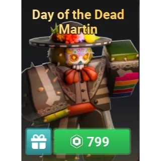 DAY OF THE DEAD MARTIN - BEDWARS