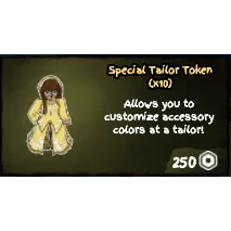 special tailor token  -  Grand Piece Online