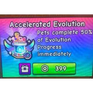 ACCELERATED EVOLUTION  - BUILD A ZOO