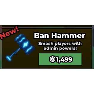 ban hammer - steal a brainrot