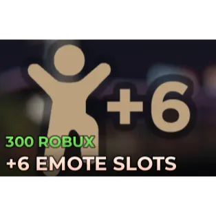 +6 emote slots - Evade