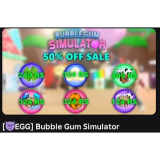 LUCKY / +5 PETS / FAST HATCH / TELEPORTER - BUBBLE GUM SIMULATOR