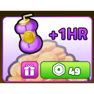 2X DOUBLOON  BOOSTS (1HR) - Survive Bikini Bottom
