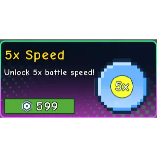 5x speed - Brainrot Tower Defense