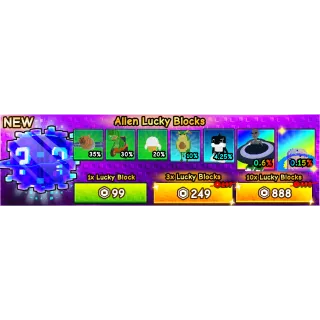 arcade lucky blocks  10x - Escape Tsunami For Brainrots