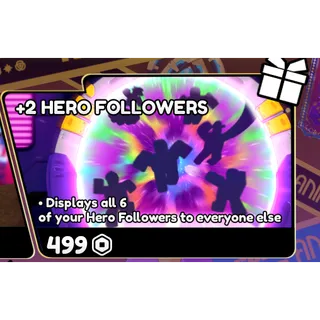 Anime Overload  -  +2 hero followers