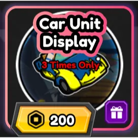 carunit display  - All Star Tower Defense