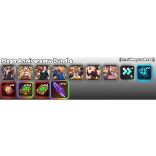 Anime Card Clash  -   anniversary bundle 1