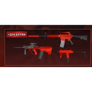 anodized red bundle - BloxStrike