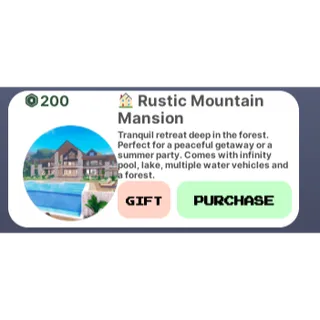 rustic mountain mansion - Berry Avenue