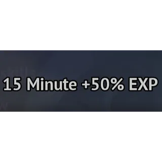 15 MINUTE +50% EXP - GRAND BLUE