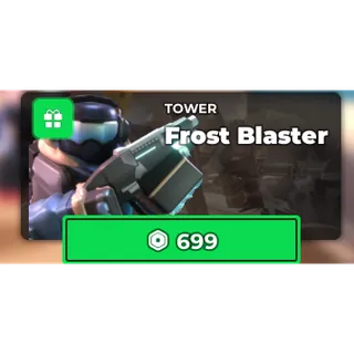 Tower Defense Simulator - FROST BLASTER / TOWER FROST BLASTER