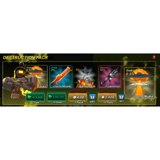 10x destruction pack - Super Soldiers