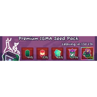 igma seed pack 10x - Garden Horizons 🌱