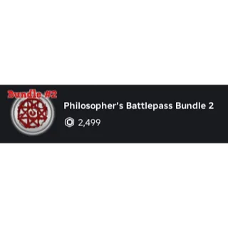 philosophers batttlepass bundle 2 - Anime Crusaders