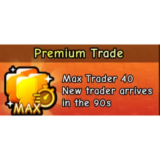 premium trade - BUILD A ZOO