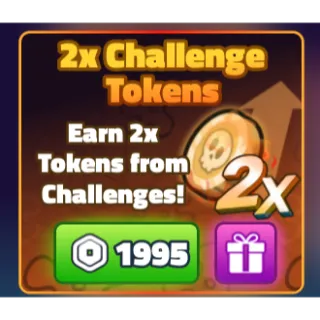 2X CHALLENGE TOKENS - SpongeBob Tower Defense