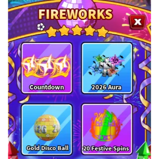 FIREWORKS BUNDLE - Blue Lock Rivals