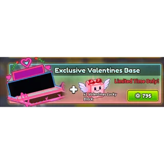 exclusive valentines base - Craft a Brainrot