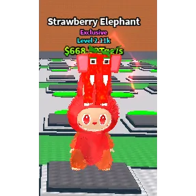 STRAWBERRY ELEPHANT ( EXCLUSIVE ) - Don’t Steal the Bubu