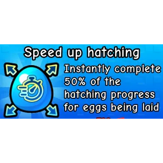 VIP & speed up hatching  - Build a Zoo