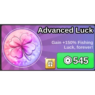 advanced luck - fish it
