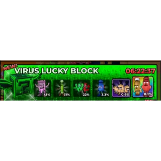 Kick a Lucky Block - virus lucky block 8x