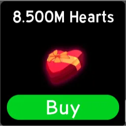 8.500m hearts - Anime Fighting Simulator Endless