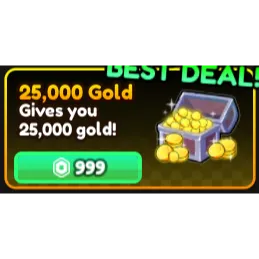 25000 gold - Anime Vanguards