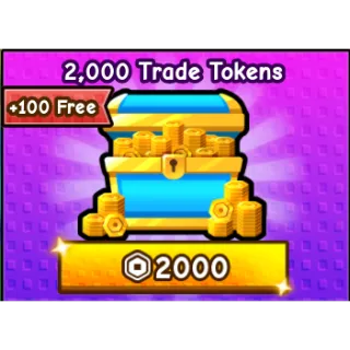 2000 tokens ( +100 FREE ) - Escape Tsunami For Brainrots
