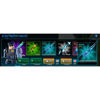 10x electricity pack - Super Soldiers