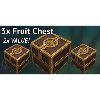3X FRUIT CHEST - GRAND BLUE