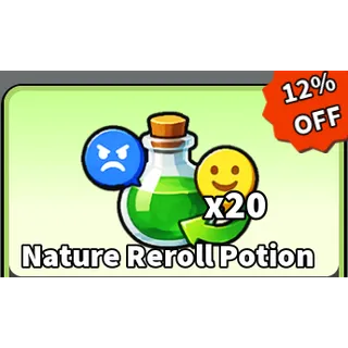 Evomon - nature reroll potion x20