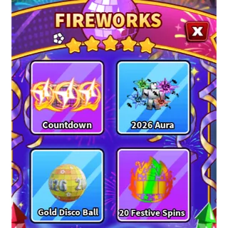 FIREWORKS BUNDLE - Blue Lock Rivals