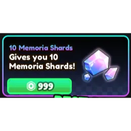 10 memoria shards - Anime Vanguards