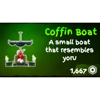 coffin boat  -  Grand Piece Online