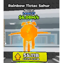 rainbow tictac sahur - Dont Wake the Brainrots