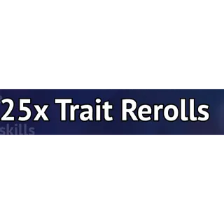 25X TRAIT REROLL - GRAND BLUE