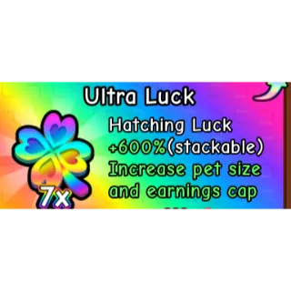 ultra luck - build a zoo