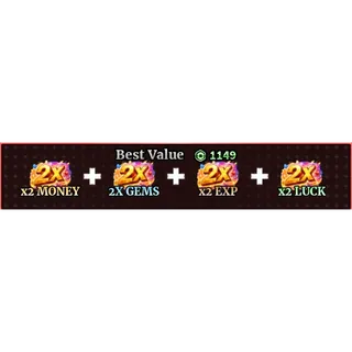 Sailor Piece x2 money , 2x gems , x2 exp , x2 luck