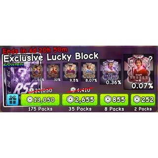 SPIN A SOCCER CARD - EXCLUSIVE LUCKY BLOCK 140 PACKS