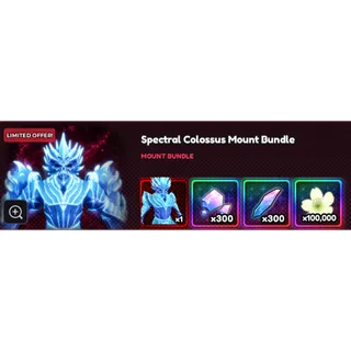 ANIME VANGUARDS - spectral colossus mount bundle